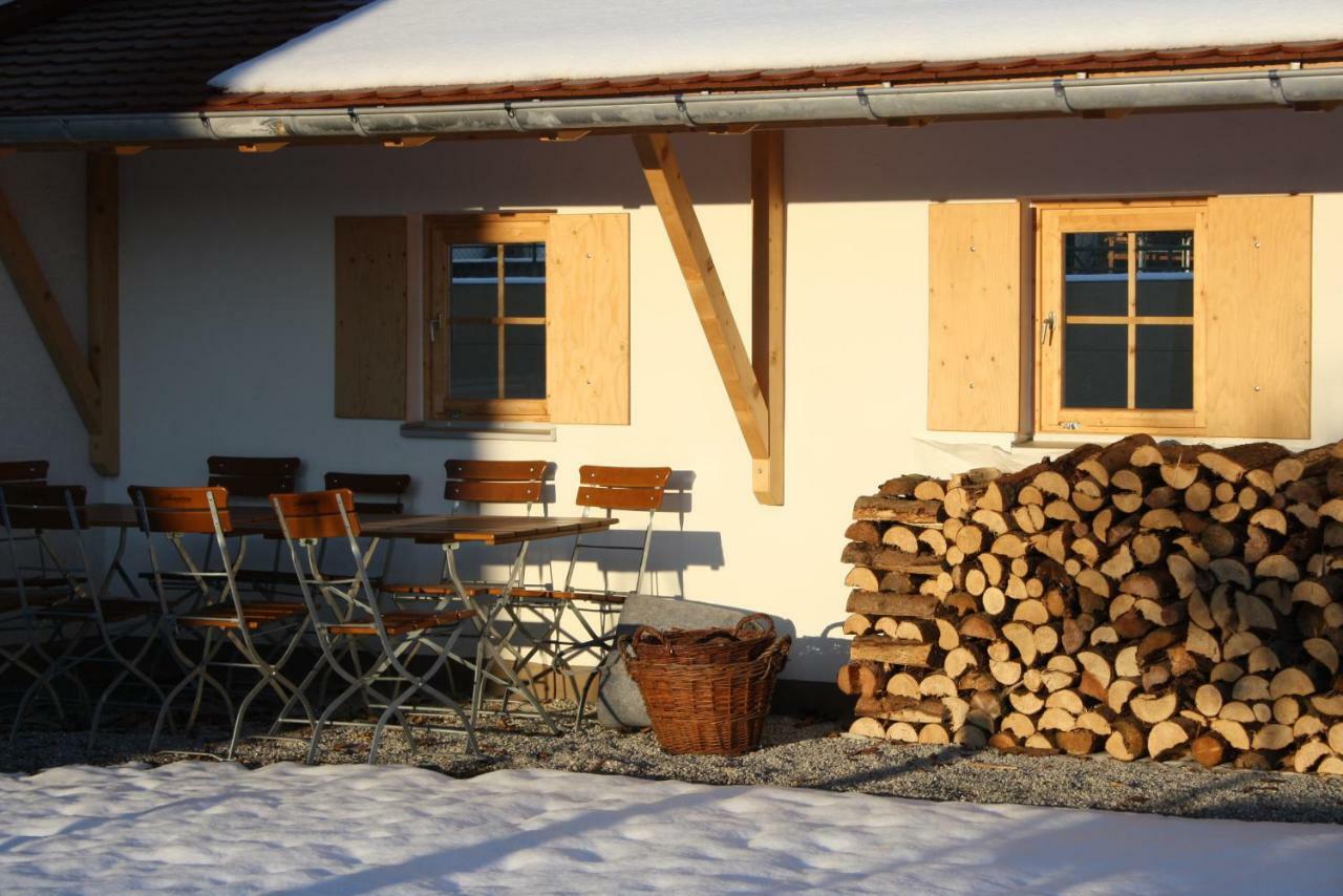 Hotel Kitz Ehemals Schlemmerhuette Langweid Buitenkant foto