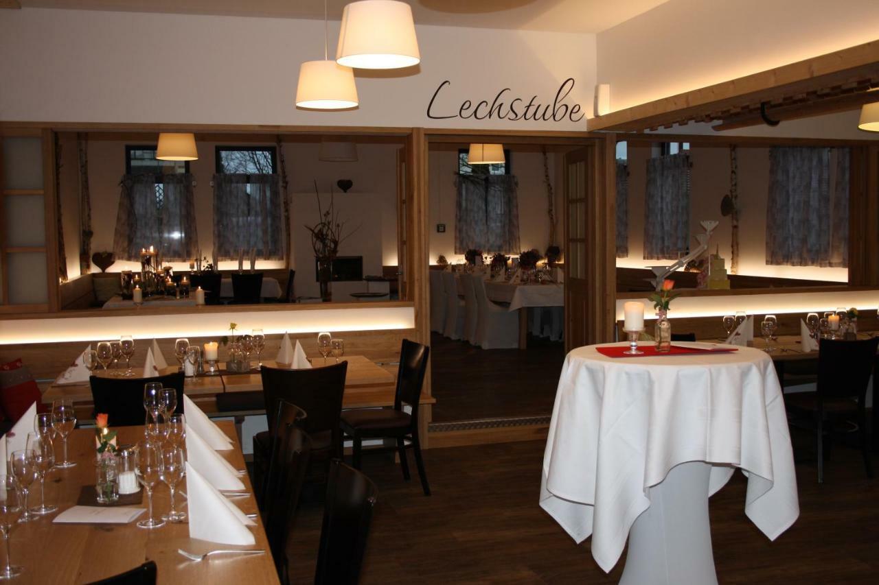 Hotel Kitz Ehemals Schlemmerhuette Langweid Buitenkant foto